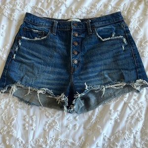 Abercrombie & Fitch High Rise Mom Shorts
